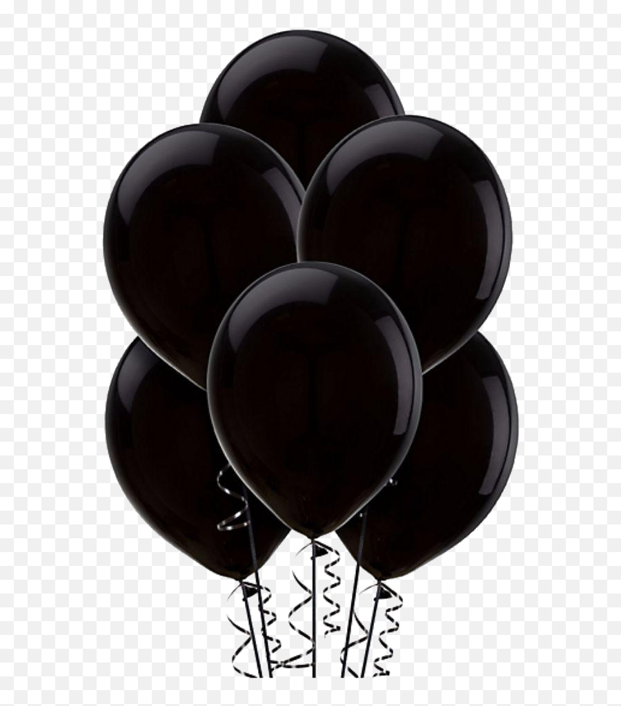 Balloon Black Sticker By Iloshz Alzahrani - Black Balloons Emoji,Black Balloon Emoji