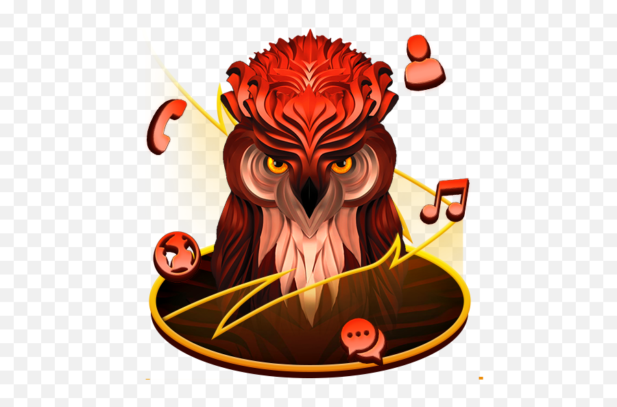 Angry Nightowl Theme - Accipitriformes Emoji,Owl Emojis For Android