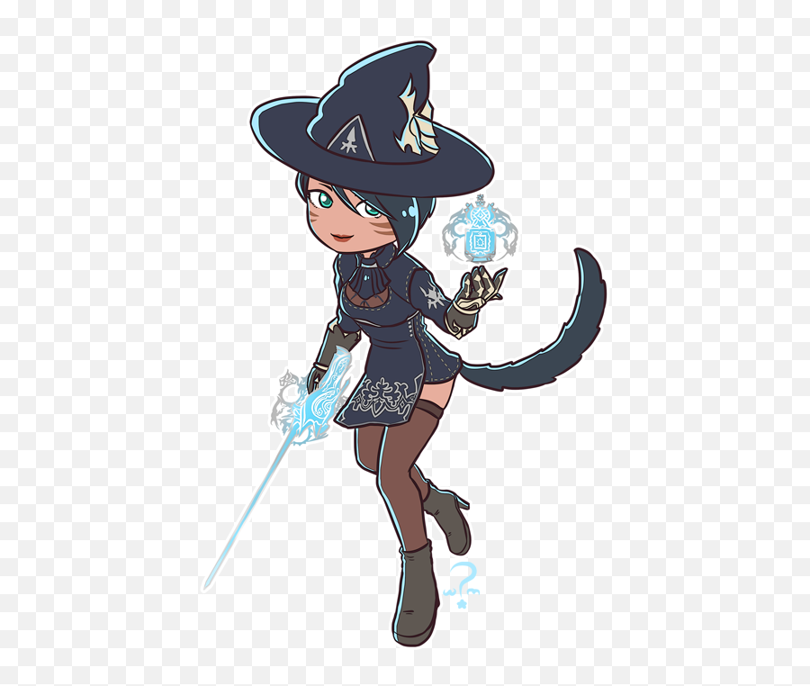 Support Us - Magician Emoji,Black Mage Discord Emojis