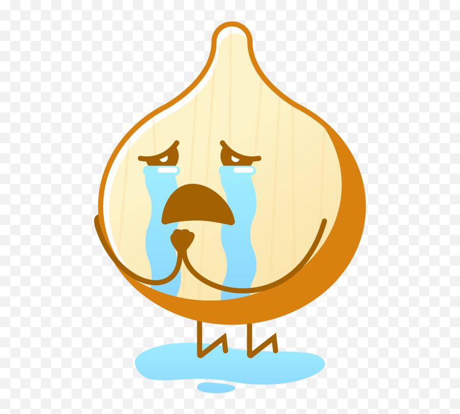 Crying Onion By Everystudio - Language Emoji,Onions Emoji
