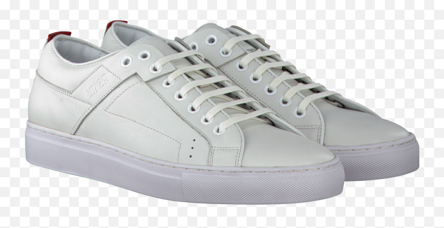 White Hugo Boss Sneakers 50238501 - Plimsoll Emoji,Hugo Boss Emotion Club