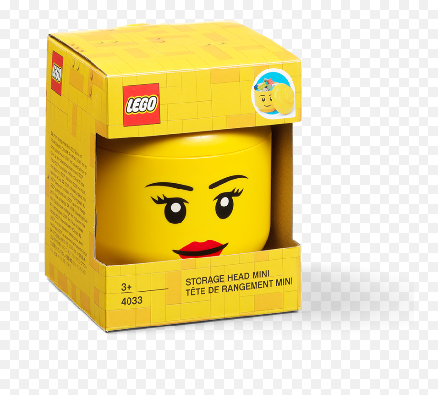 Lego Storage Head - Lego Storage Head Lego Emoji,Nija Lego Emoticons