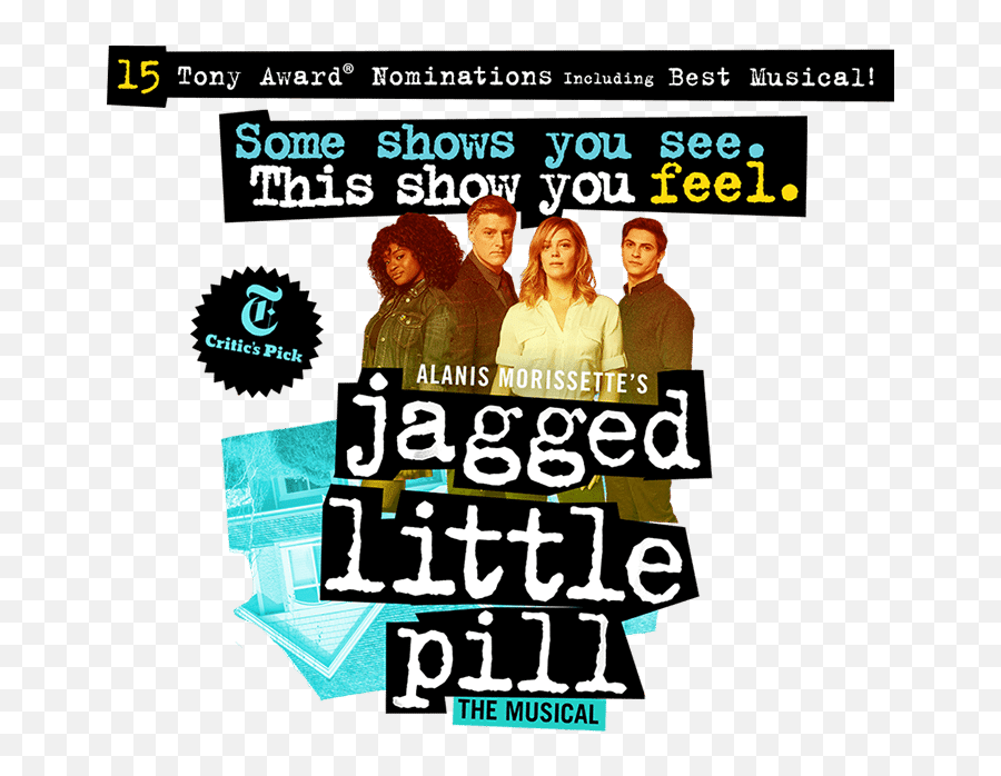 What Does Happy Little Pill Mean - Jagged Little Pill Musical Logo Emoji,Singlehappy Emojis
