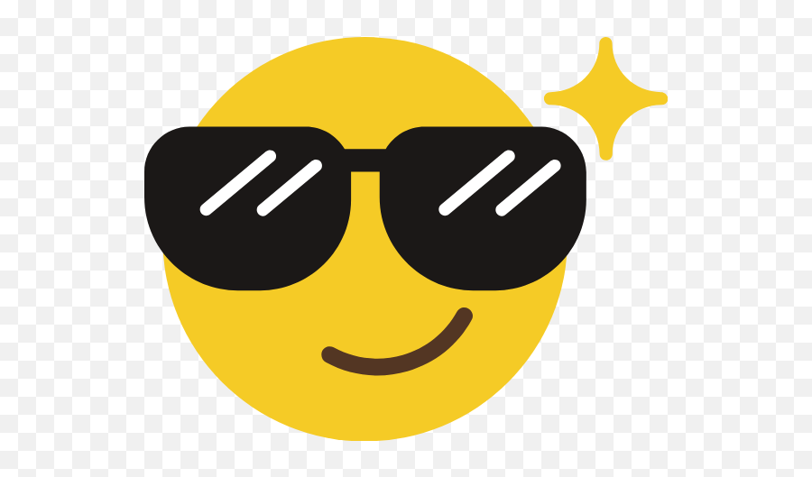 Emoticon Illustration With Sunglasses It Isu003cp Happy Emoji,Smiley Emoticon With Sunglasses
