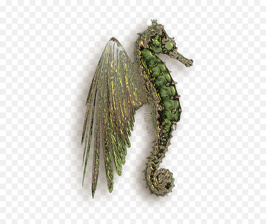 Caballito De Mar Dragon Ala - Decorative Emoji,Tipo De Espanol Sehorse Emoji