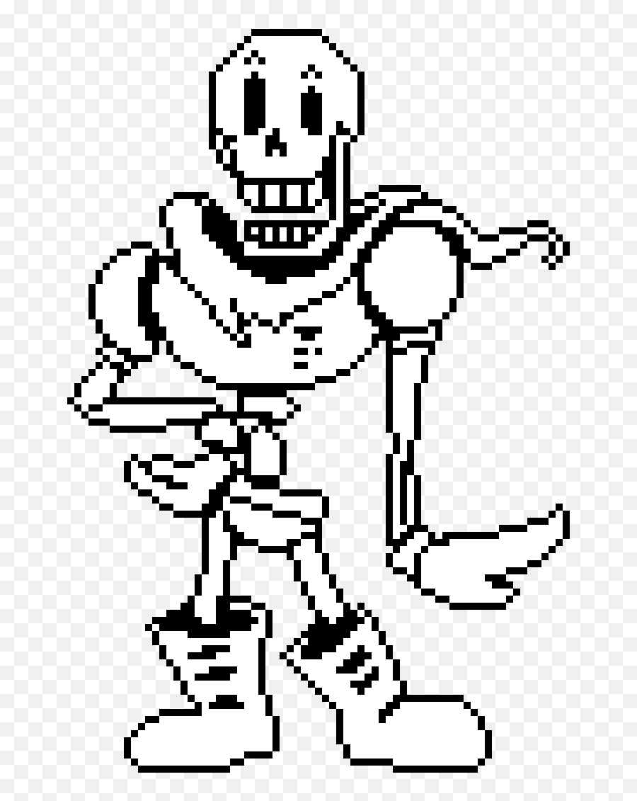 Pixel Art Gallery - Transparent Undertale Papyrus Sprite Emoji,Squidback Emoji Pixel Art Gallery - Transparent Undertale Papyrus Sprite Emoji,Squidback Emoji