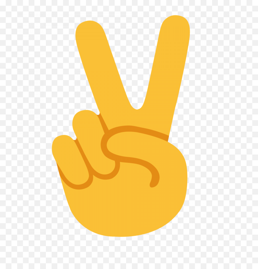 High Five Emoji Png - Transparent Peace Sign Emoji Png,High Five Emoji