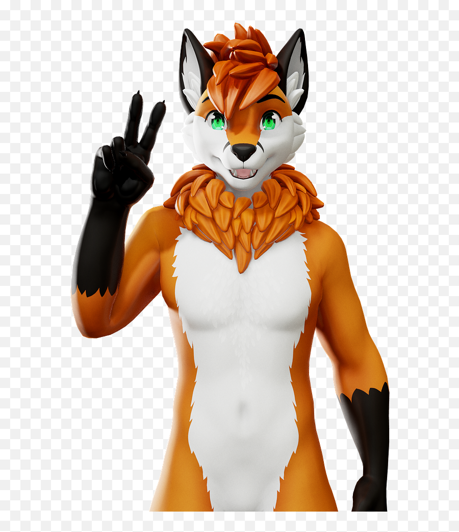 Male Fox Vrchat Avatar - Vrchat Fox Avatar Emoji,Custom Emojis Vrchat