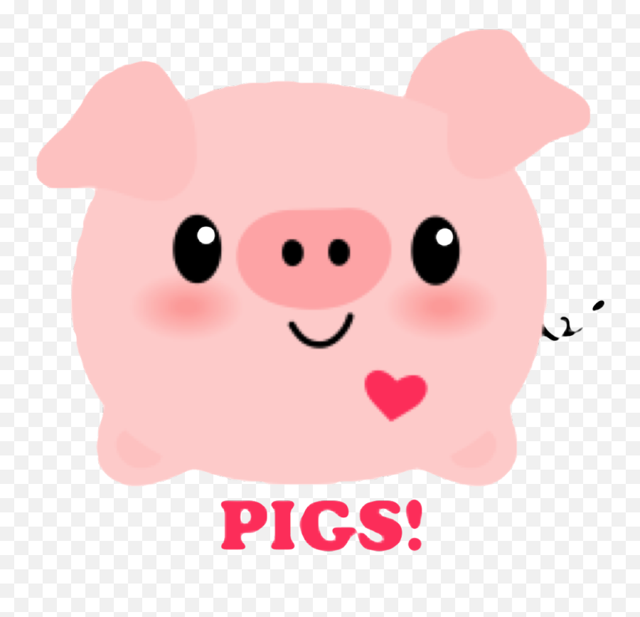 Pig - Imágenes De Cerditos Animados Emoji,Dibujos Kawaii Emojis
