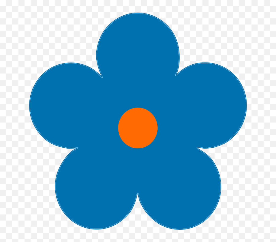 Printed Yellow Daisy Flower Magnet - Blue Flower Clipart Emoji,Teal Flower Emoticon