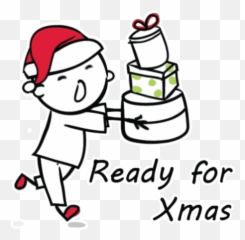 Xmas - Fictional Character Emoji,Merry Christmas Emoticon