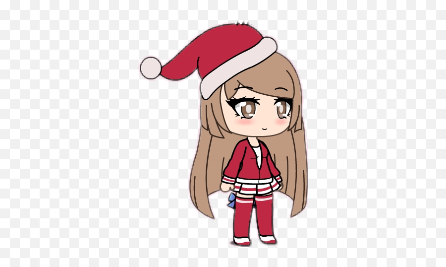 Gachalife Poland Christmas Xmas Sticker - Fictional Character Emoji,X-mas Remix Emoji
