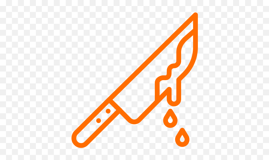Halloween Knife Blood Murder Killer - Mörder Icon Emoji,Knifehand Emoticon
