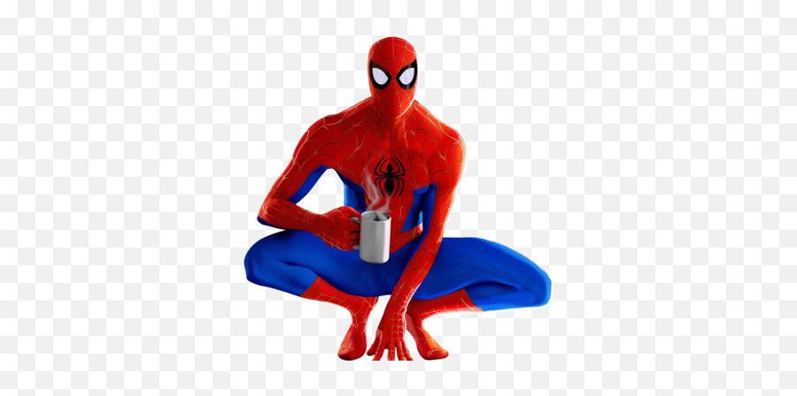Amazing Fantasy Main Characters - Peter Parker Spider Man Into The Spider Verse Costumes Emoji,Spiderman Eye Emotion