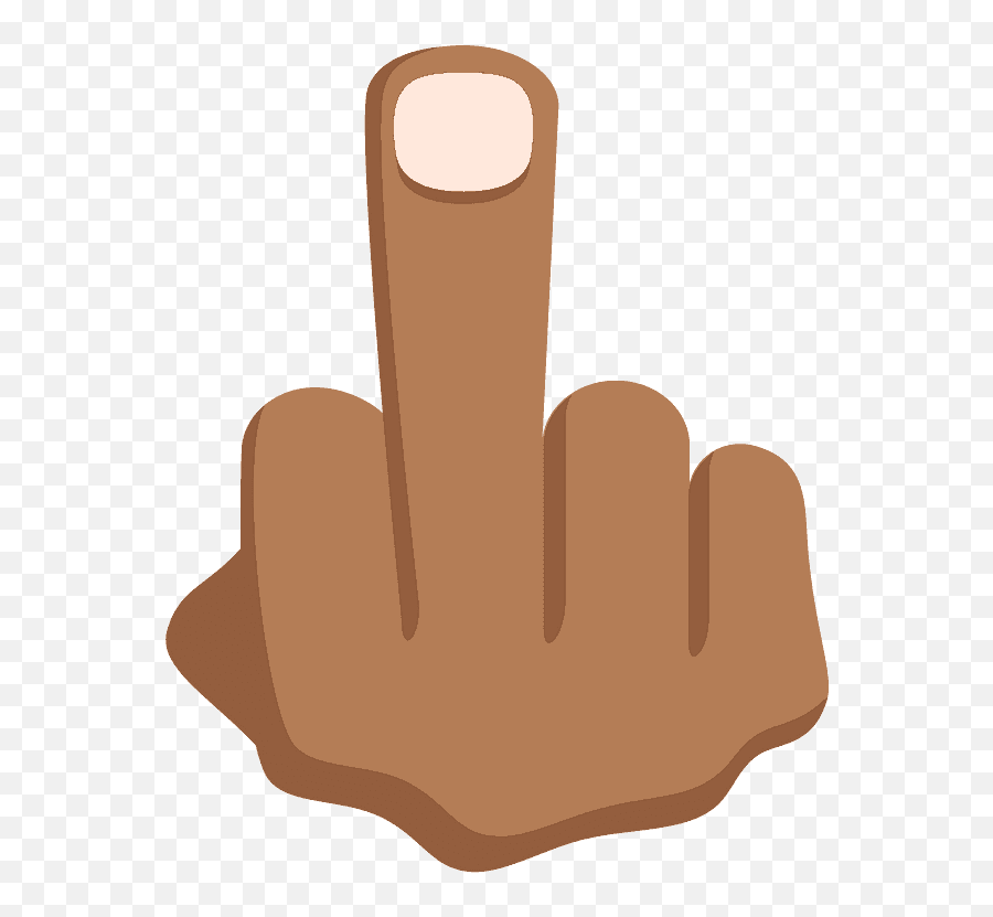 Middle Finger Emoji Clipart Free Download Transparent Png - Middle Finger Vector Png,Salute Emoji Text