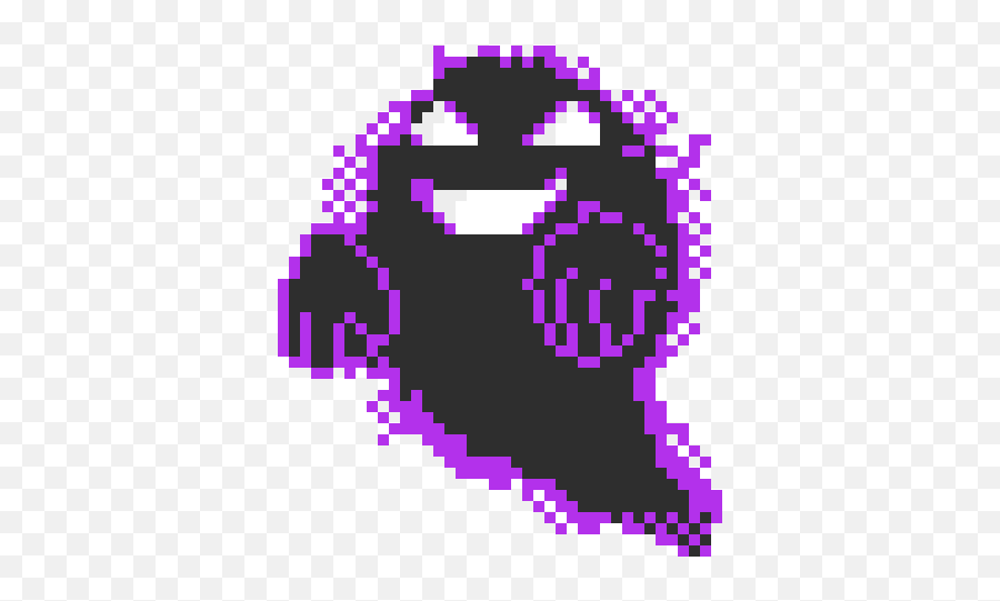 Pokemon Lavender Town Ghost. Генгар пиксельный. Генгар покемон пиксель. Фиолетовые пиксели.