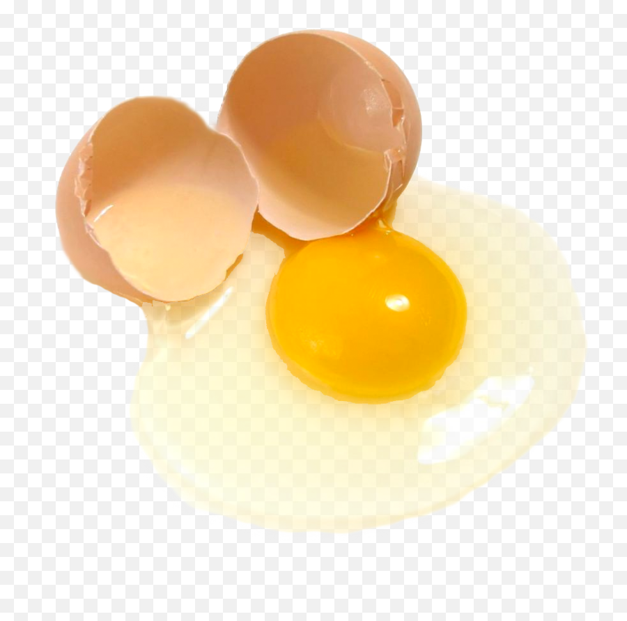 Food - Transparent Cracked Egg Png Emoji,Broken Egg Yolk Japanese Emoticon