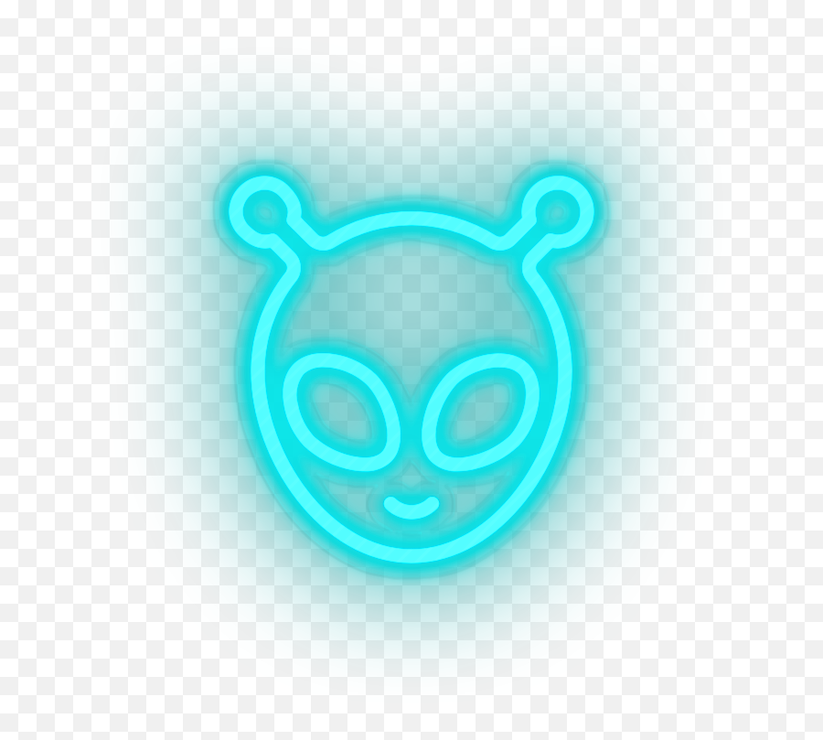 Alien Neon Sign - Space Led Neon Decor U2013 Neon Factory Dot Emoji,