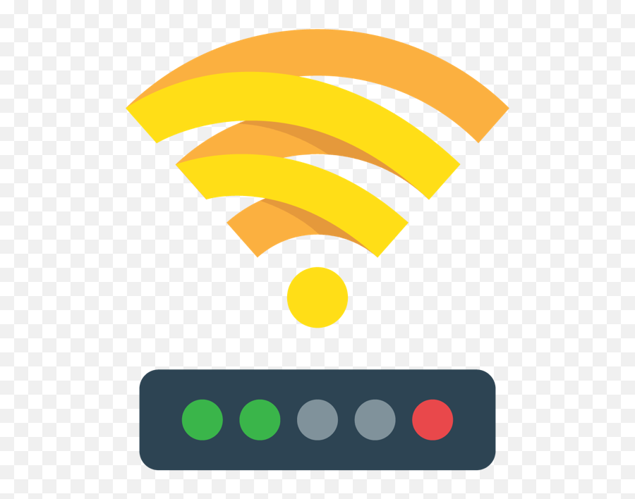 Wifi Signal Strength Explorer On The Mac App Store - Wifi Wifi Icon Yellow Png Emoji,Bat Signal Emoji