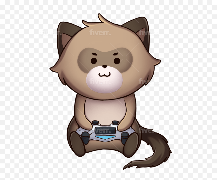 Draw Cute Animals Stickers Emoticon Characters - Joystick Emoji,Emoticon Characters