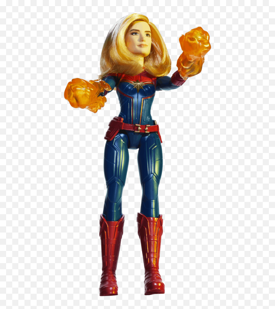 Hasbros Captain Marvel Products Show - Captain Marvel Toy Png Emoji,Emotions Doll By Mattel Toys 1983