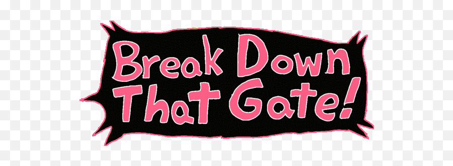 Break Down That Gate Cyoapbp Horde Game - The Something Language Emoji,Gif Emotion Mismatch