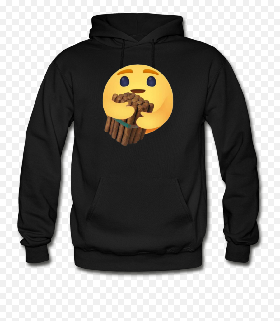 Cigar Hug Hoodie - Hoodie Emoji,Is There A Cigar Emoticon -cigarette