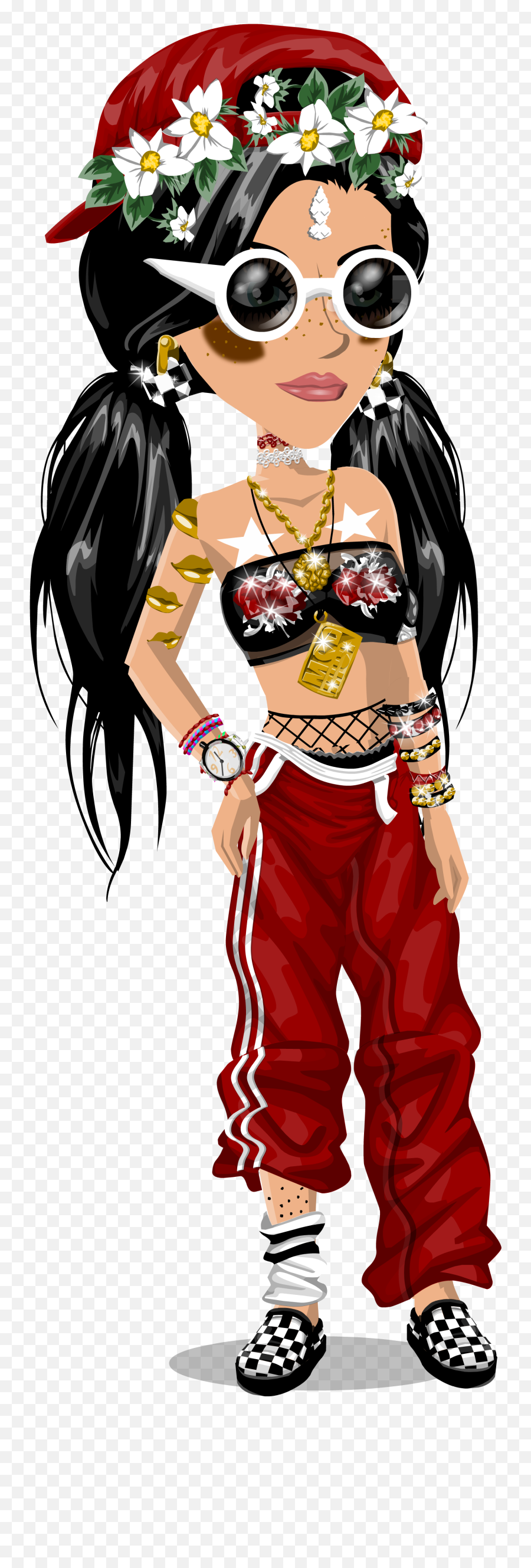 Msp Vip Tenue Filles Swag - Fictional Character Emoji,Movie About Emotion In The Head Pixstar