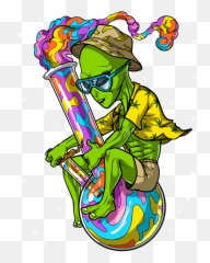 Alien Riding Weed Bong Galaxy S8 Case For Sale By Nikolay Emoji,Marijuana Emoticon Galaxy S8