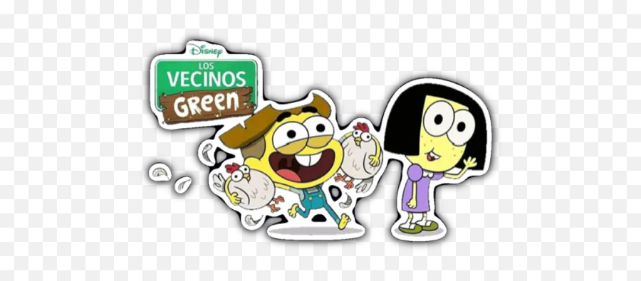 Los Vecinos Green Stickers For Whatsapp Emoji,Cayate Emoticon