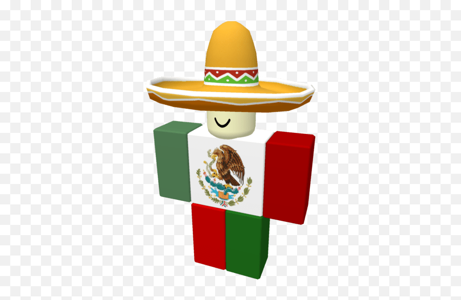 Happy Mexican - Brick Hill Emoji,Emoji Mexican Flags