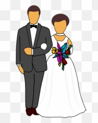 Wedding Wedding Couple Bride Broom - Bride And Groom Clipart Emoji,Emoji House Bride