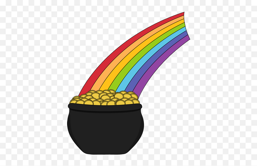 Free Rainbow And Pot Of Gold Clipart Download Free Rainbow Emoji,Smoking Pot Emoticon Gif