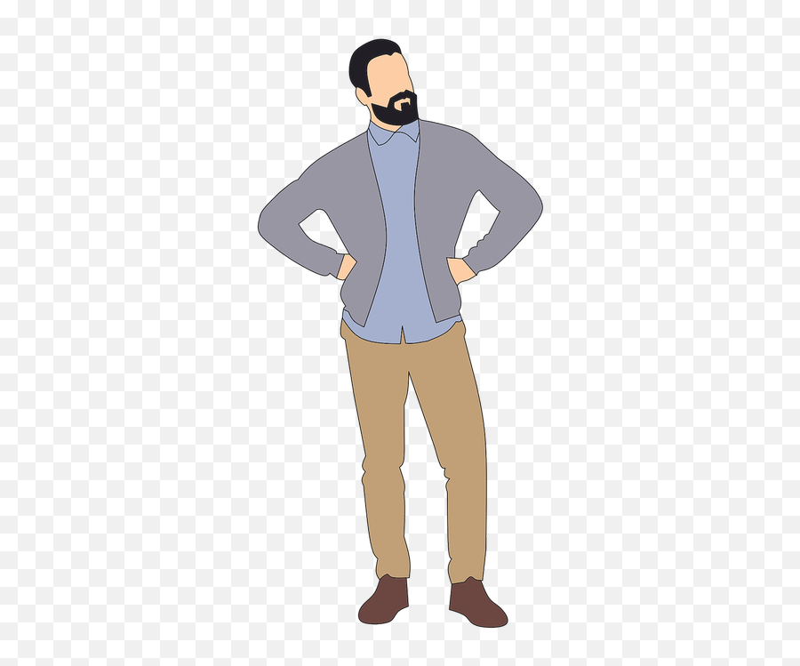 Wondering Man Boy Nigerian Public Domain Image - Freeimg Emoji,Hips Emoticon