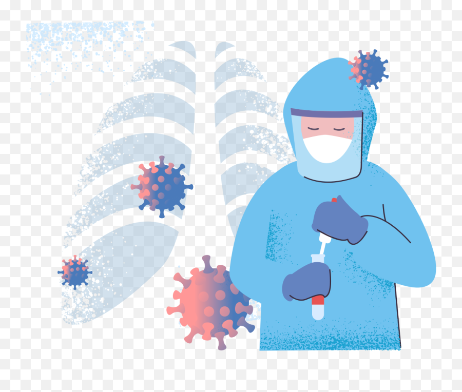 Coronavirus Lab Clipart Illustration In Png Svg Emoji,Winter Emoji Background