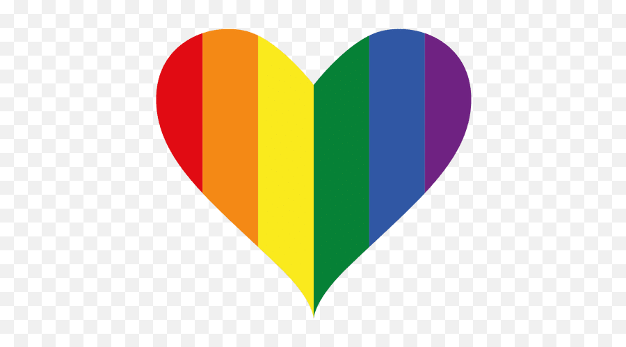 Heart Logo Lgbt Design - Transparent Png U0026 Svg Vector File Coração Lgbt Png Emoji,Meaning Of Emoji Heart Colors