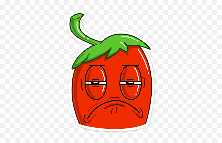 Telegram Sticker From Pack Emoji,Peppers Emoji Funny