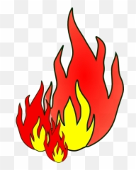 Flames Fire Flame Clip Art Free Vector - Fore Clip Art Emoji,Fire Flame Emoji