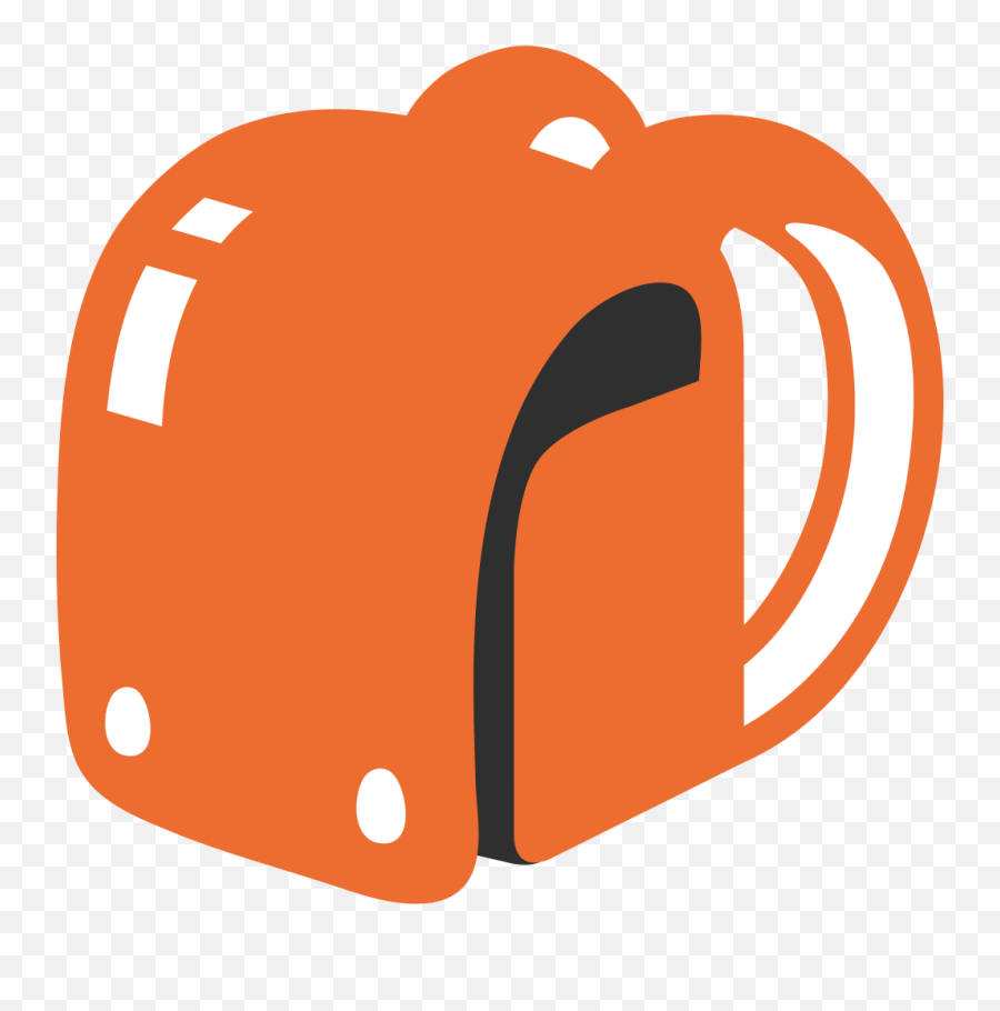 Emoji U1f392 - Backpack Emoji Transparent Png,Paint Emoji Png