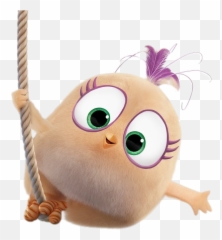 Angry Birds Blues Character Arianna - Cute Angry Birds Blues Emoji,Angry Bird Emoticon