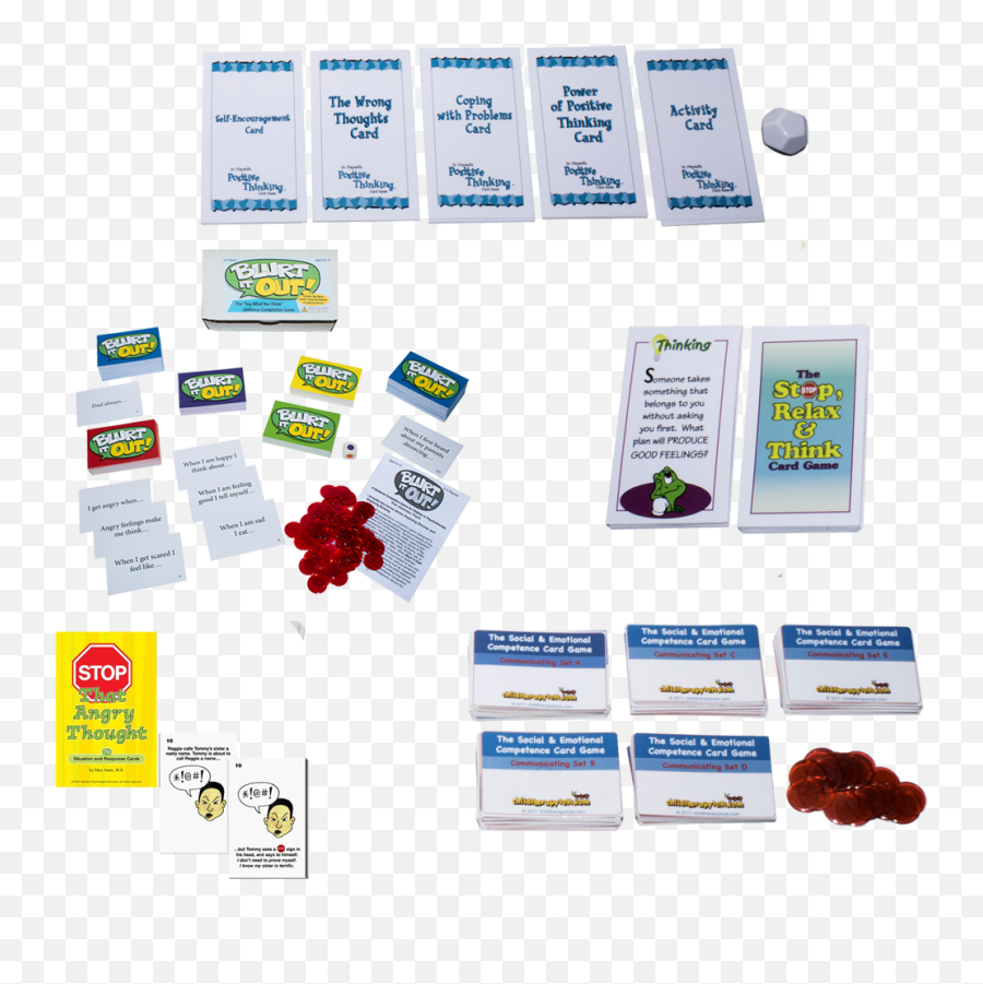 Best Selling Therapy Card Games - Vertical Emoji,Emotions Cards Autism