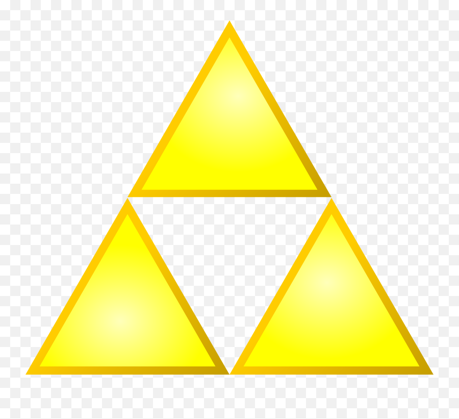 Triforce - Transparent Background Triforce Png Emoji,Pyramid Emoji