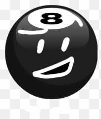 Golf Ball But Shes Actually 8 - Bfb 8 Ball Png Emoji,Golf Ball Emoticon