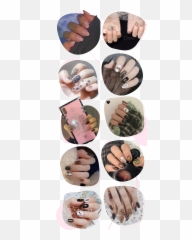 Blackpink Manicure Style This Is Too - Gel Nails Emoji,Emoticon Nail Art