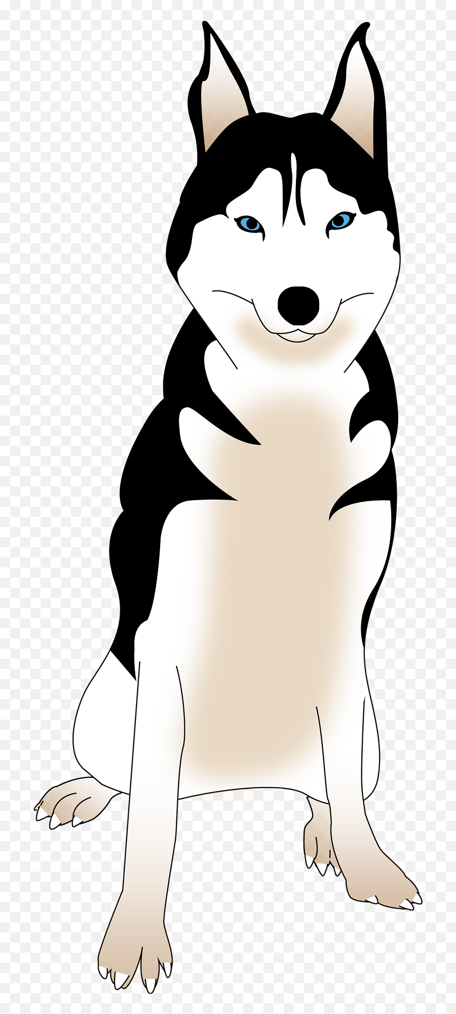 Husky Clipart - Husky Png Vector Emoji,Husky Emoji