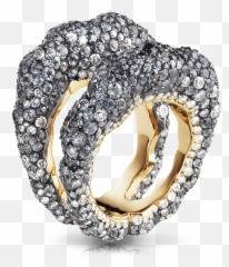 Silver Diamond Ring - Solid Emoji,Faberge Emotion Rings Price