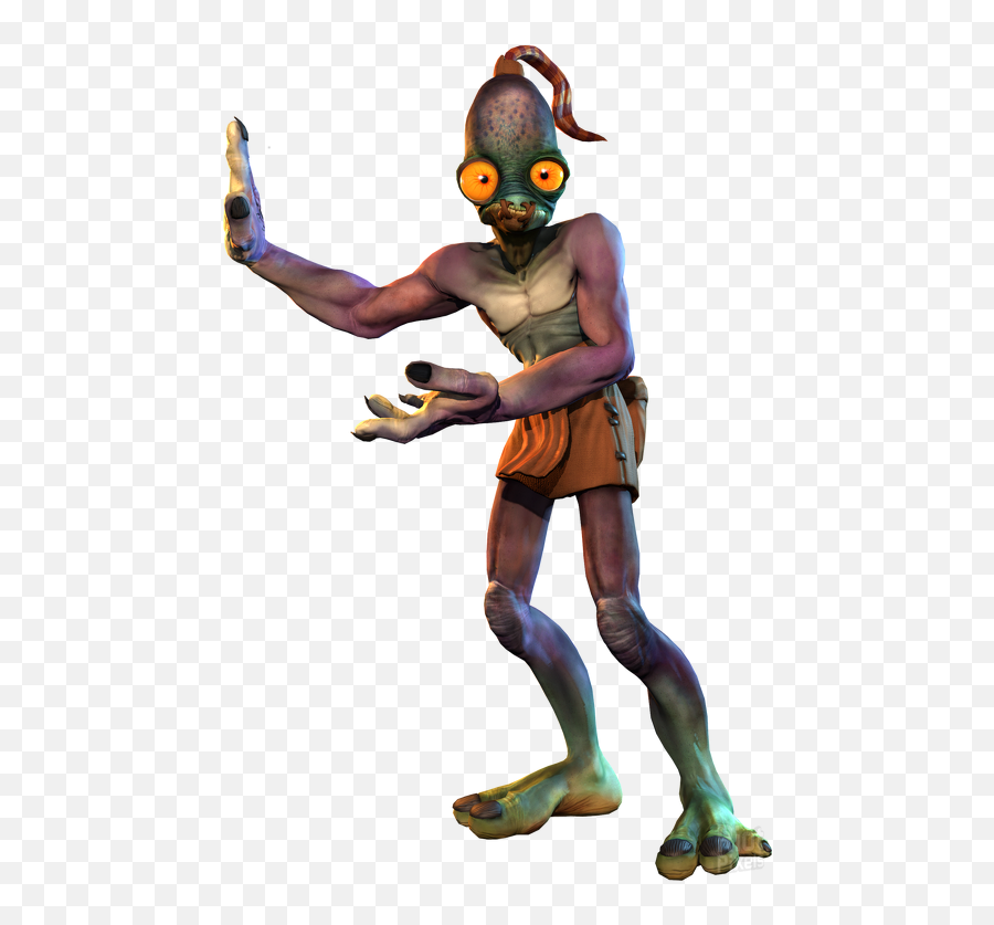 Tag Mudokon Togg - Oddworld Abe Png Emoji,Oddworld Emoticon