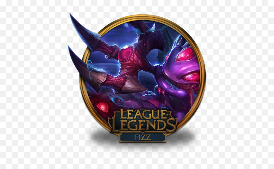 Fizz Void Icon League Of Legends Gold Border Iconset Fazie69 - League Of Legends Icon Tristana Emoji,Despair Emoticon League Of Legends