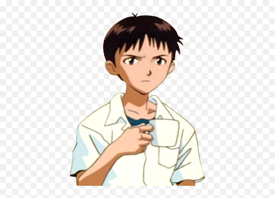 Comment Face Refurbishment - Part 3 Static Face Shinji Ikari Emoji,Hnnng Emoticon