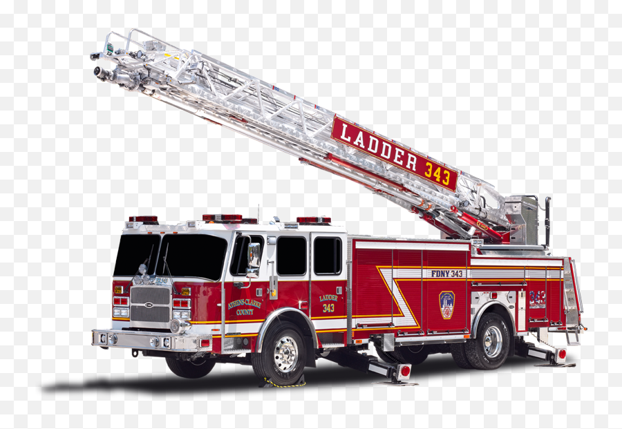 Fire Truck Aerial Ladder Png Image With - Ladder In Fire Engine Emoji,Firetruck Emoji